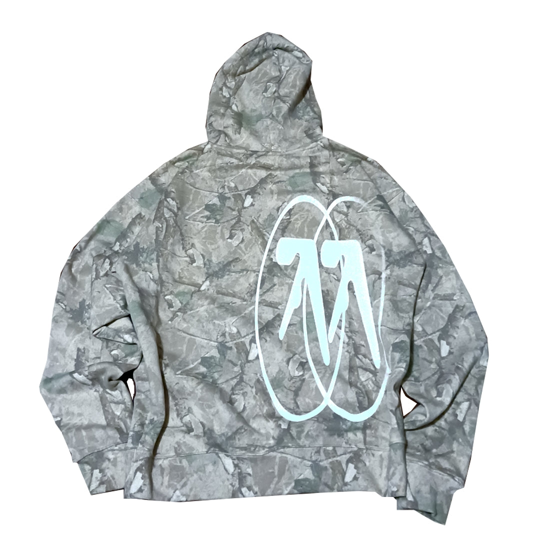 camo hoodie XS