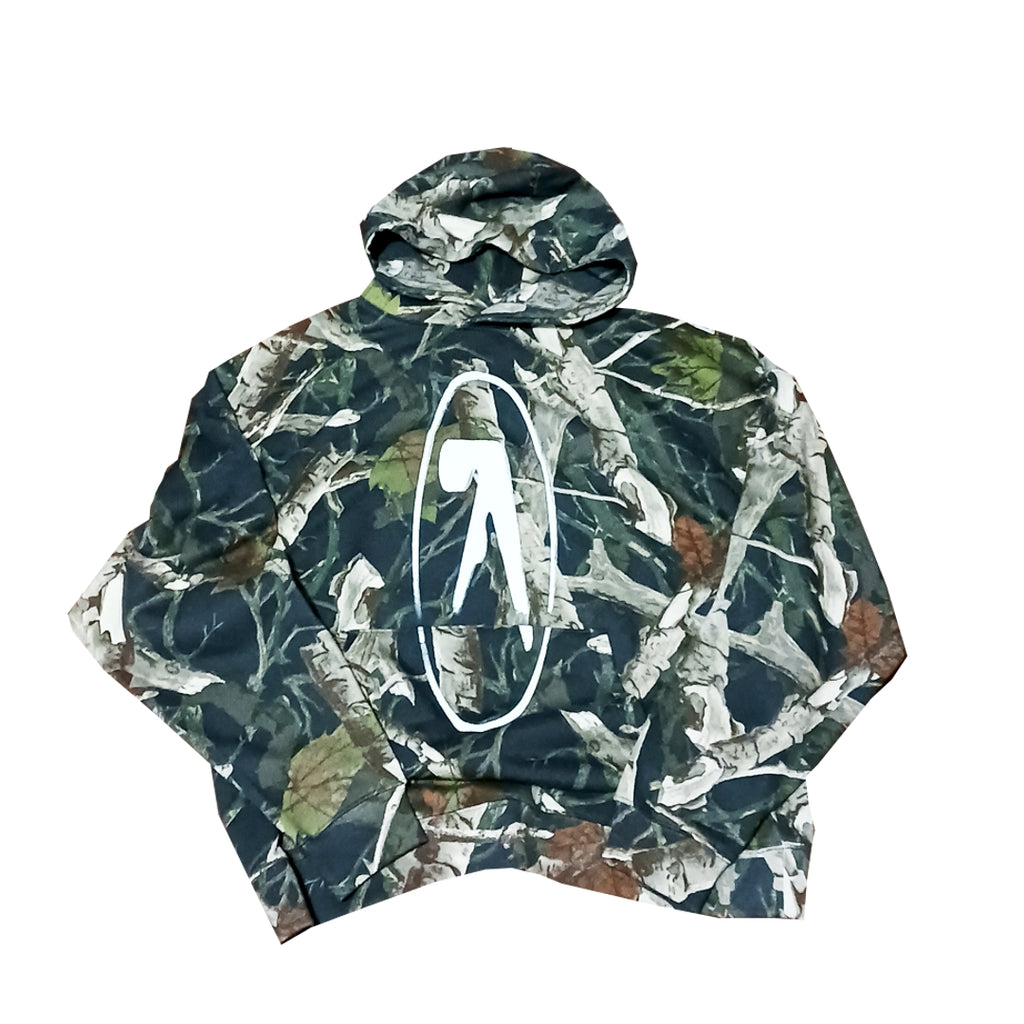 camo hoodie large