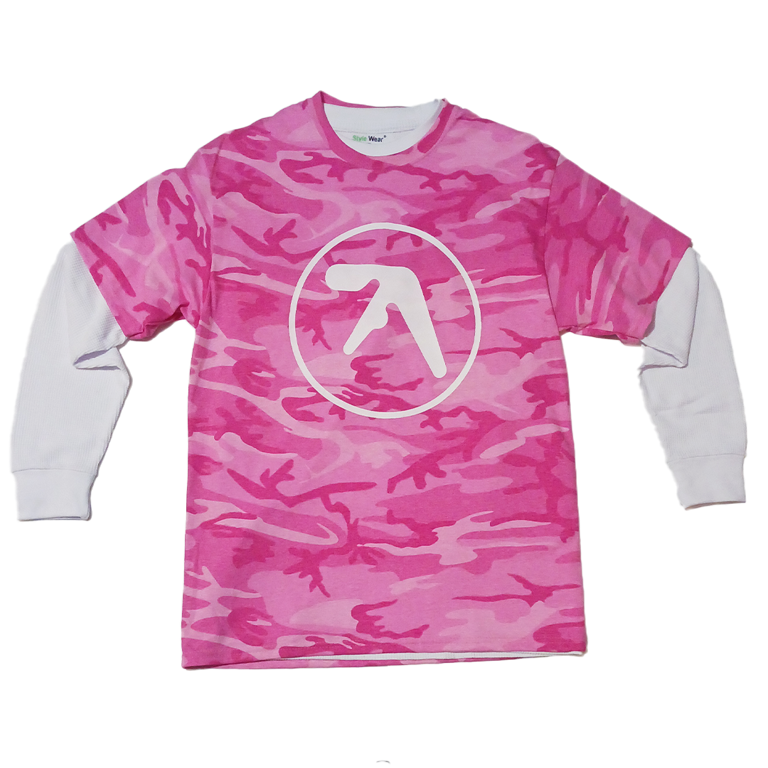 camo aphex shirt XL pink